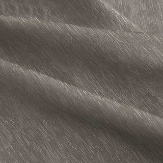 Silk Waterfall Subtle Textured Striped Shimmering Taupe Gray Curtain 5