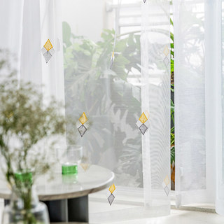 Tri-Diamond Windsor Sheer Curtain