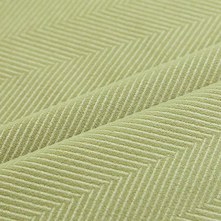 Sunnyvale Herringbone Textured Velvet Blackout Sage Green Curtains 7