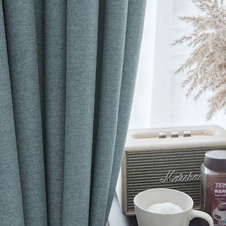 Pine Valley Haze Blue Blackout Curtain 7