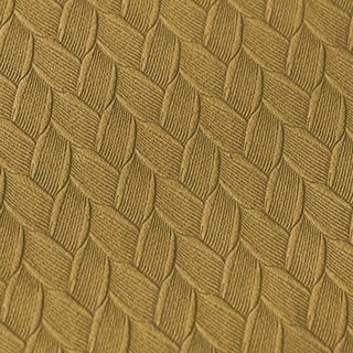 Scandinavian Basketweave Bronze Gold Embossed Velvet Blackout Curtains 4