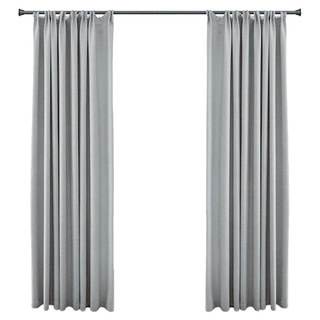 Cotton Club Light Gray Curtain 3